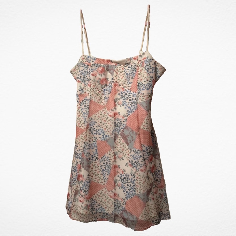 Urban Outfitters Peaches Mesh Mini Dress